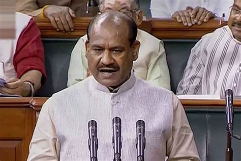 Parliament Highlights Two Time Bjp Mp Om Birla Unanimously Elected