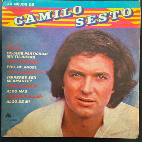 Vinilo Camilo Sesto Lo Mejor De Camilo Sesto Che Discos Cuotas Sin