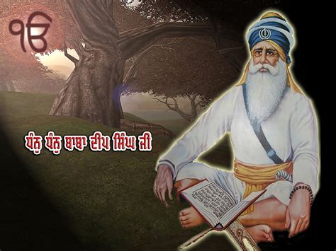 Wallpaperfreeks Dhan Dhan Baba Deep Singh Ji Wallpapers