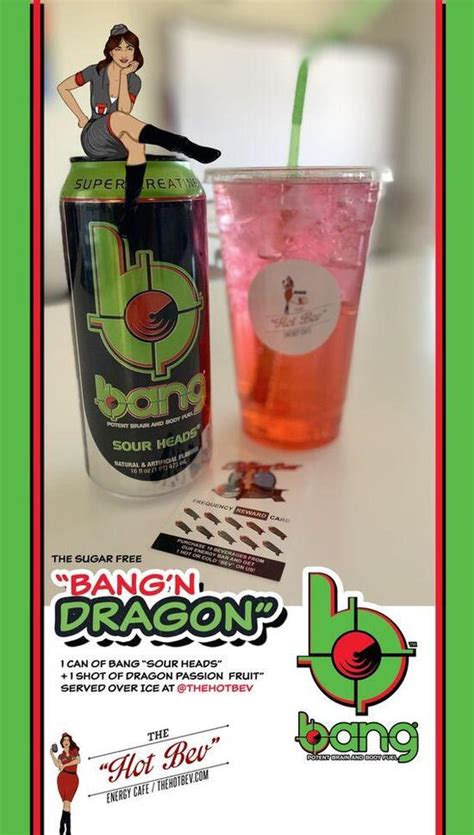 Menu At The Hot Bev Energy Cafe Roswell