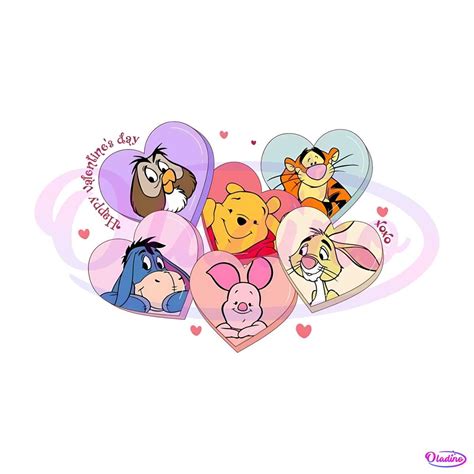 Happy Valentines Day Xoxo Winnie The Pooh Png