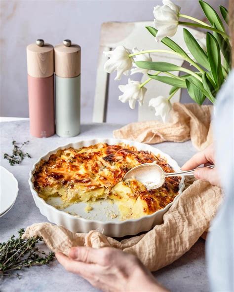 Kartoffel Gratin Rezept Mit K Se Und Zwiebeln Klara Ida