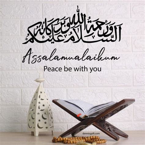 ucapan assalamualaikum  selamat pagi indah salam dennis zill