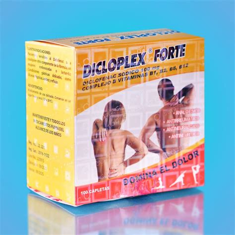 Dicloplex Forte 100uds Comercial Los Castillos