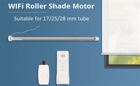 Blindsmart Tuya Rechargeable Roller Blinds Motor For Mm Tube