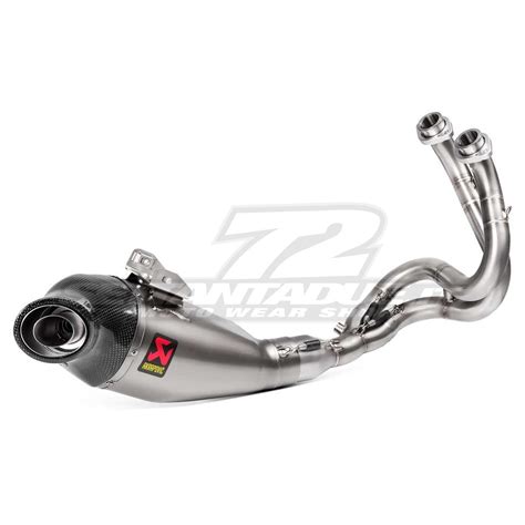 Scarico Completo Akrapovic Racing Line Titanio Acciaio Inox S K R