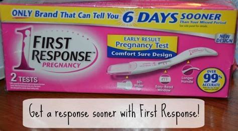 Find Out Sooner With First Response Early Pregnancy Test #IC #ad