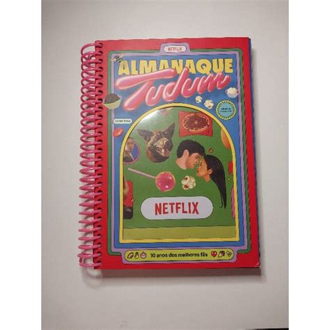 Álbum Almanaque Netflix Edição Tudum Limitada Shopee Brasil