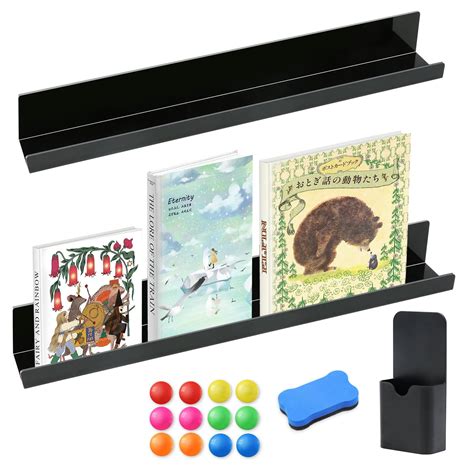 Pcs Magnetic Book Shelf For Whiteboard Sets Spokki Acrylic Magnetic