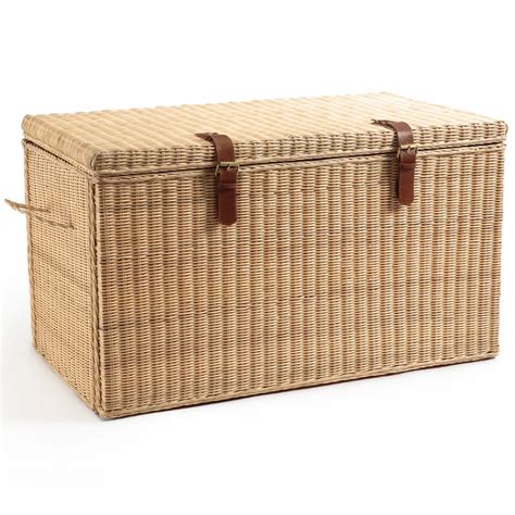 Плетеный сундук из ротанга Nicole Rattan Wicker Chest по цене 33 100 ...
