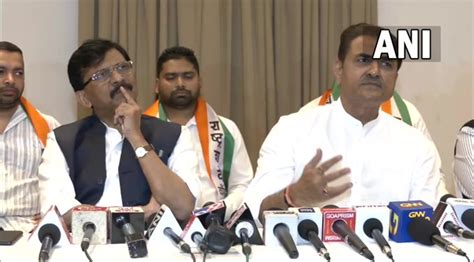 Sena And Ncp Finalise Pre Poll Tie Up For Goa Polls Claim Congress Not