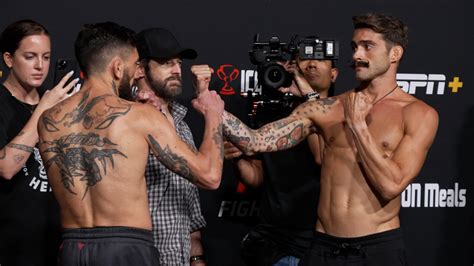 Photos Ufc Fight Night Weigh Ins And Faceoffs