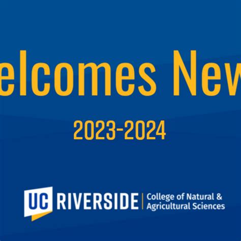 Latest College News For October 23rd 2023 College Of Natural And Agricultural Sciences