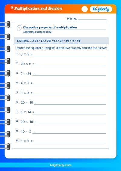 Multi Digit Multiplication And Division Worksheets