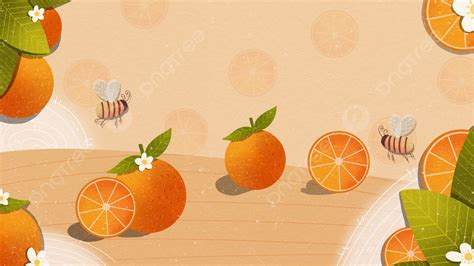 Vigorous Sunshine Oranges Advertising Background, Advertising ...