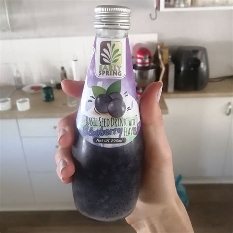 Early Spring Basil Seed Drink With Blueberry Flavor Reviews Abillion