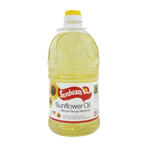 Sunbeam Sunflower Oil 3kg Shopee Malaysia