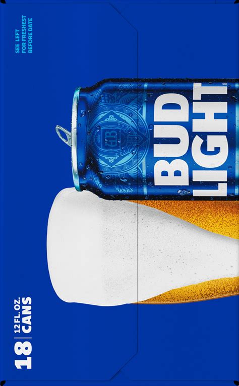 Bud Light Beer Planogram Left