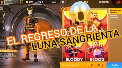 REGRESA LA INCUBADORA LUNA SANGRIENTA Por Tercera Vez Free Fire