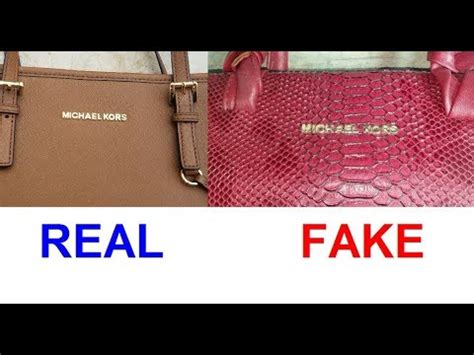 Real Vs Fake Michael Kors Bag How To Spot Fake Michael Kors Hand Bags