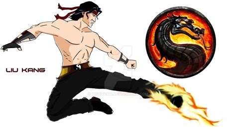 Liu Kang by ikshit2810 on DeviantArt