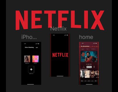 netflix ux design projects   logos illustrations