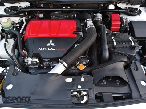 Mitsubishi Lancer Evolution X Engine