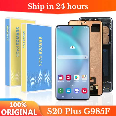 62 Original For Samsung Galaxy S20 Plus Lcd G985g985fg985fds With