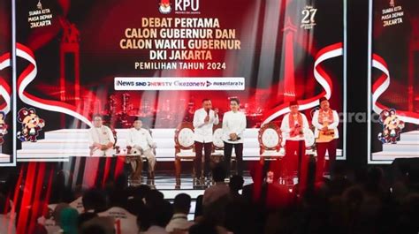 Debat Kedua Pilkada Jakarta Malam Ini Bahas Kesehatan Warga Guru Besar