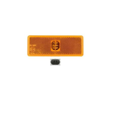 Габаритна лампа, съвместима с LED крушка, 24V, оранжева, голям модел ...