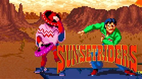 Arcade 60fps Sunset Riders Cormano Wild Longplay Youtube