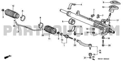 Steering Brake Suspension Honda Civic Europe S Kd Parts