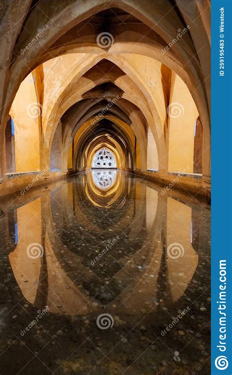 Moorish Baths With Reflections Stock Image Image Of History Landmark