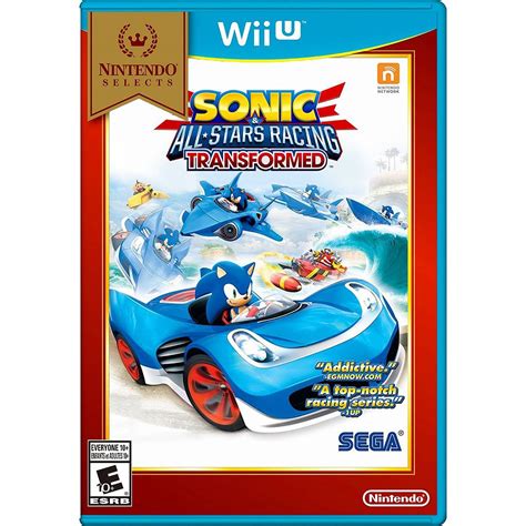 Sonic All Stars Racing Transformed Wii U Game Games Loja De