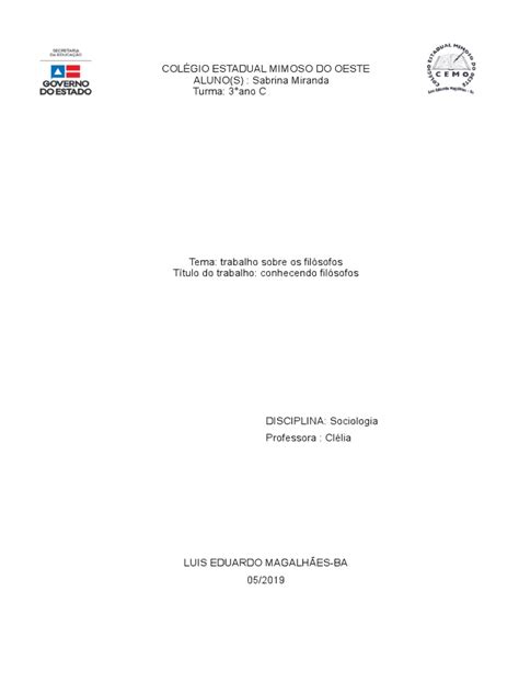 Capas De Trabalho Impresso