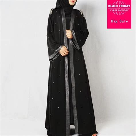 Muslim Adult Beading Zipper Tassel Abaya Arab Fashion Embroidery Muslim