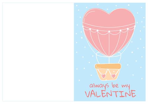 Valentine's Day Cards - 10 Free PDF Printables | Printablee