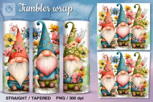 Gnomes Oz Tumbler Wrap Graphic By Lerina Art Creative Fabrica