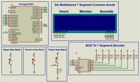 Github Ahmedali Stop Watch An Atmega Based Stop Watch System