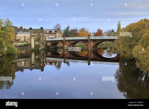 The Buccleuch Street Bridge Over The River Nith Dumfries Town