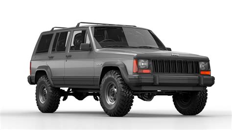 Jeep Cherokee Xj D Turbosquid