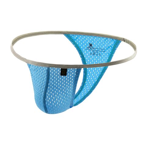 Bikini Convexo En U Para Hombre Ropa Interior Sexy Transpirable Mini Tanga Seda De Hielo Suave Jpeg