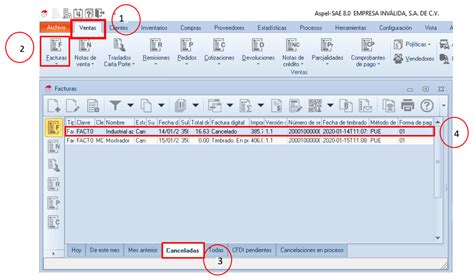 Proceso Para Cancelar Correctamente Cfdi Con Diferencias De Estado En