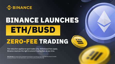 Binance Launches Zero Fee ETH Trading Binance Blog