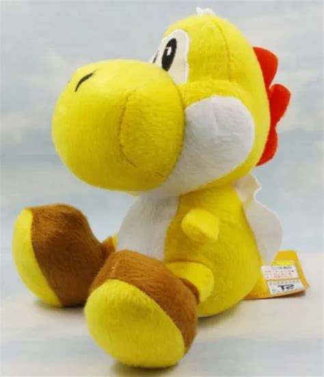 SUPER MARIO BROS YOSHI ROSA PELUCHE 18Cm Plush Waluigi Boo