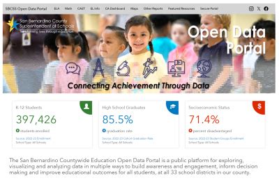 San Bernardino County Superintendent of Schools - Open Data Portal