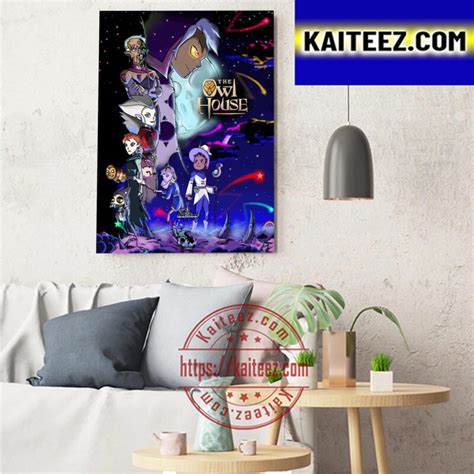 Disney The Owl House Poster Art Decor Poster Canvas - Kaiteez