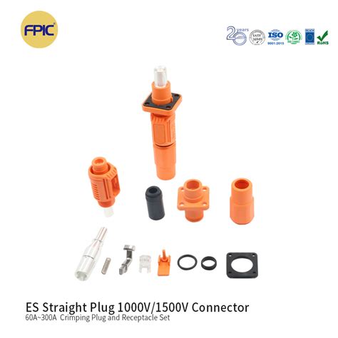 Fpic Right Angle EV Connector 60A 300A Battery Power Energy Storage