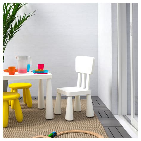 IKEA Mammut Детско столче бело - OnlineShopping.mk