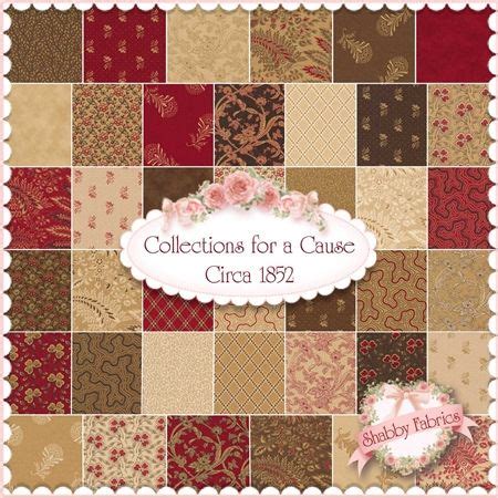 Collections For A Cause Circa 1852 Charm Pack By Howard Marcus For